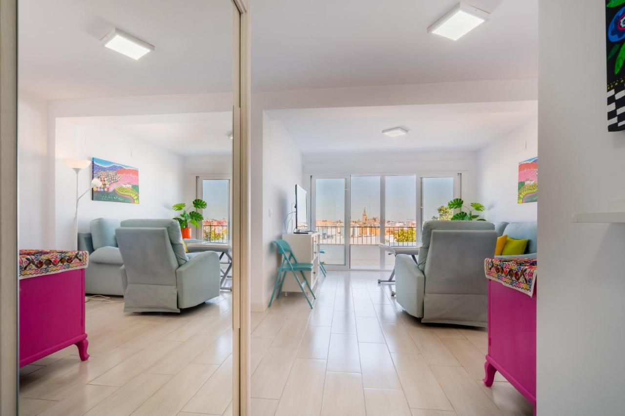 Wide And Colourful- 3Bd 1Bth- Triana Apartment Seville Exterior photo